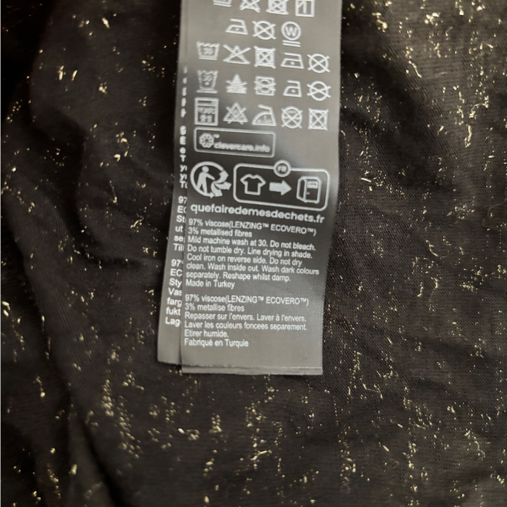 NWT All Saints Imogen Shimmer Sleeveless Tank Top - Picture 9 of 10